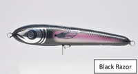 Big Boy Top Water Lure - Black Razor