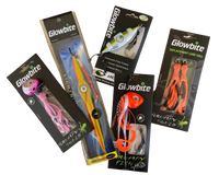 Glowbite lures for catching snapper in workups