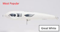 Big Boy fishing lure in Great White colour