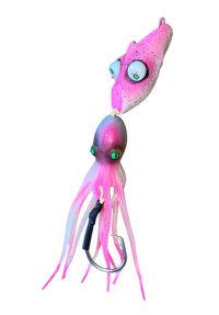 Deep drop lure Glowbite Crazy Eyes for water 200m or more