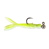 Mantis shrimp lure rigged and ready to fish