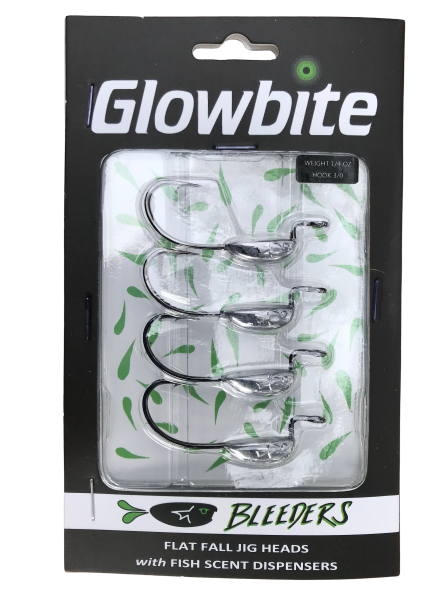 Weedless 1/2 oz Bleeder Jig Heads