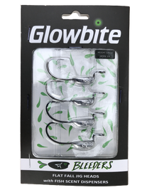 Weedless 1/4 oz Bleeder Jig Heads