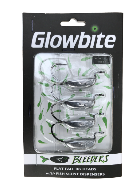 Weedless 3/4 oz Bleeder Jig Heads