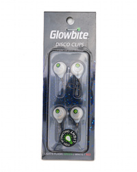 Glowbite Disco Clips – 4 pack – Flash Red/White/Green