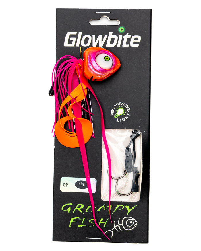 Glowbite Grumpy Fish Slider Lure - OP