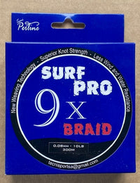 Surf pro braid fishing line