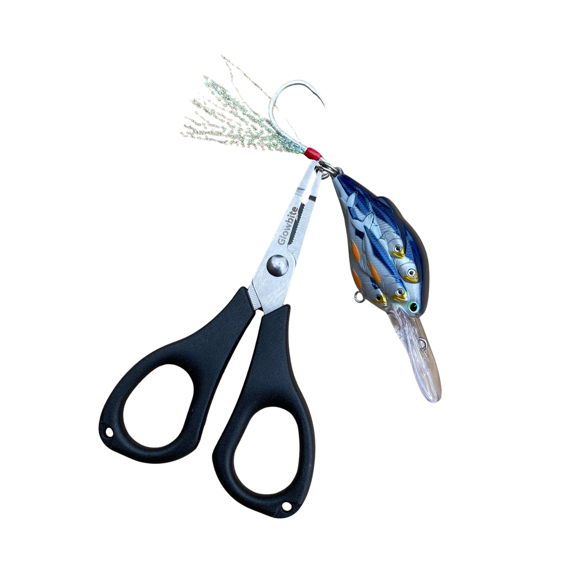 Braid Scissors with Split Ring Opener