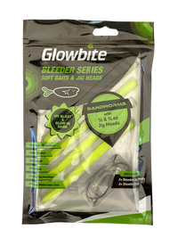 Glowbite SANDWORM soft bait lures