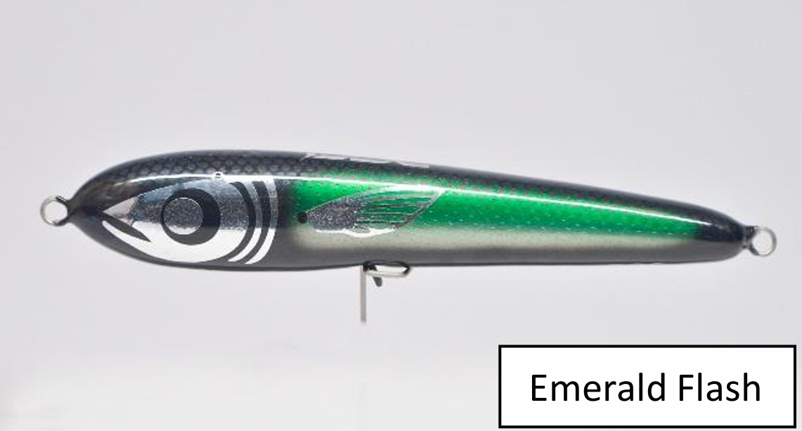 Big Boy Top water lure Emerald Flash