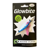 Very small lumo blue lure