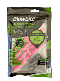 Glowbite SANDWORM soft bait lures