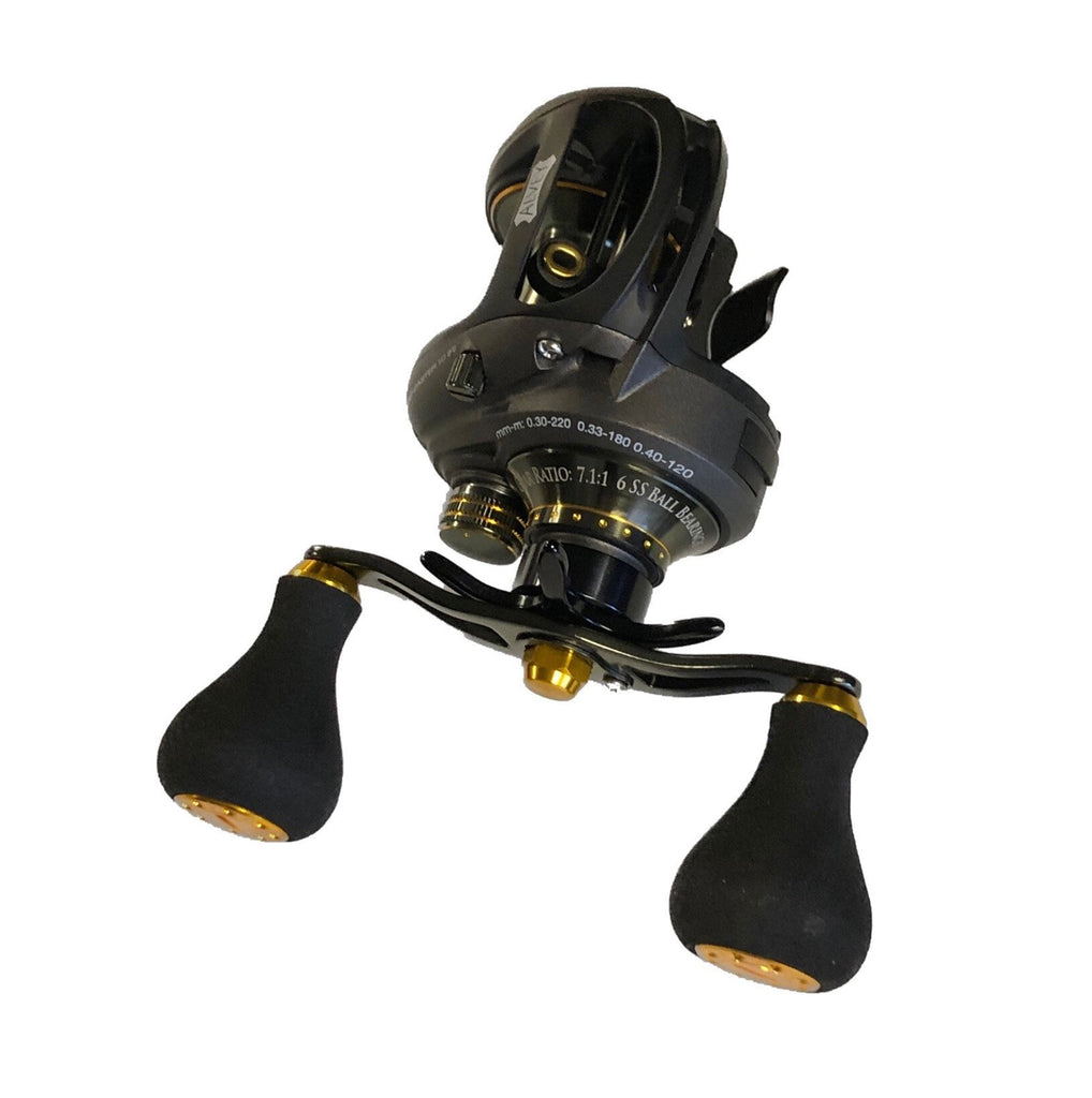Alvey Orbiter Baitcaster Reel and Rod Combo (Right Hand) Fishing