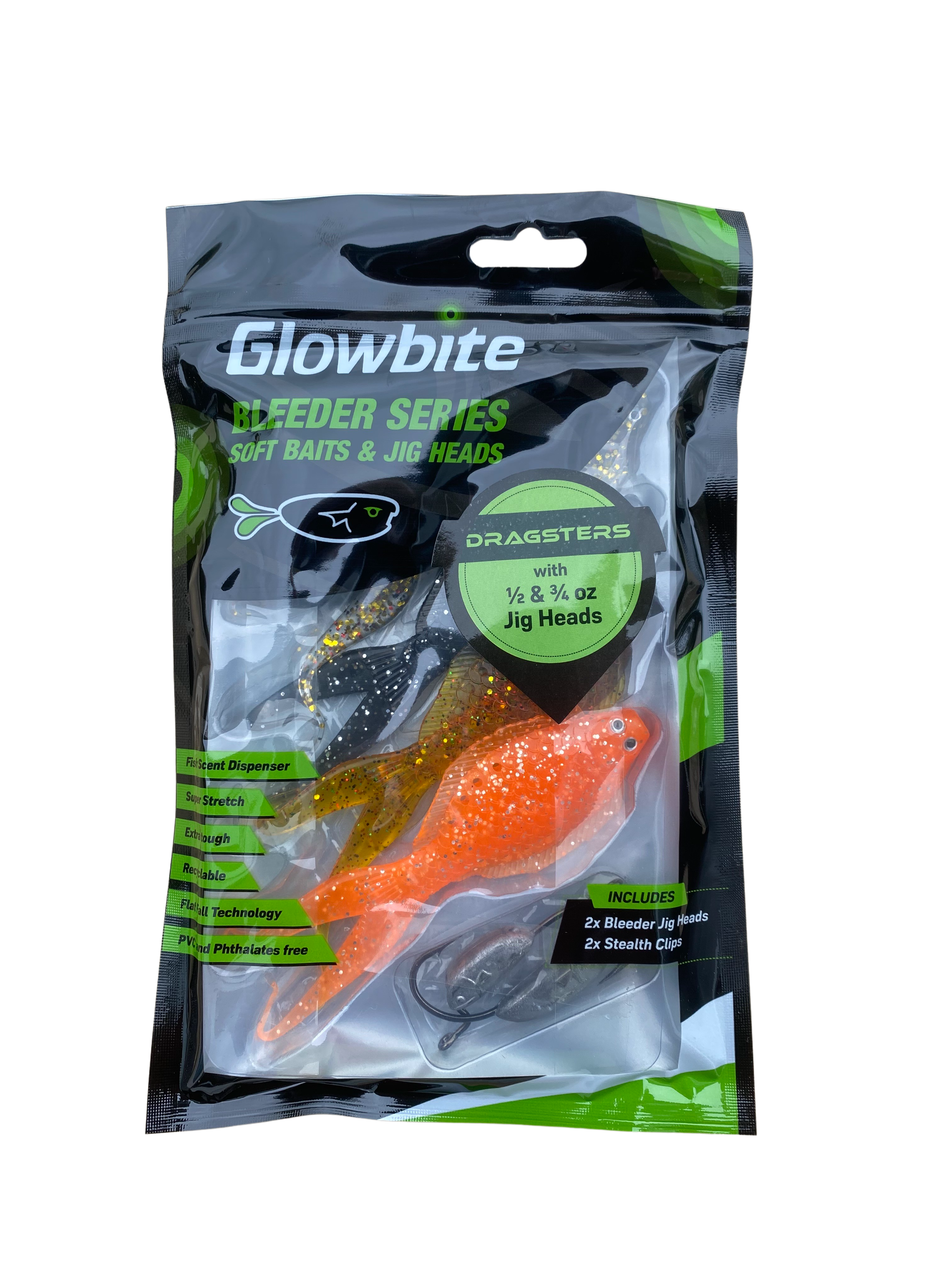 Glowbite DRAGSTER FLOUNDER soft bait lures – Fishing Innovators