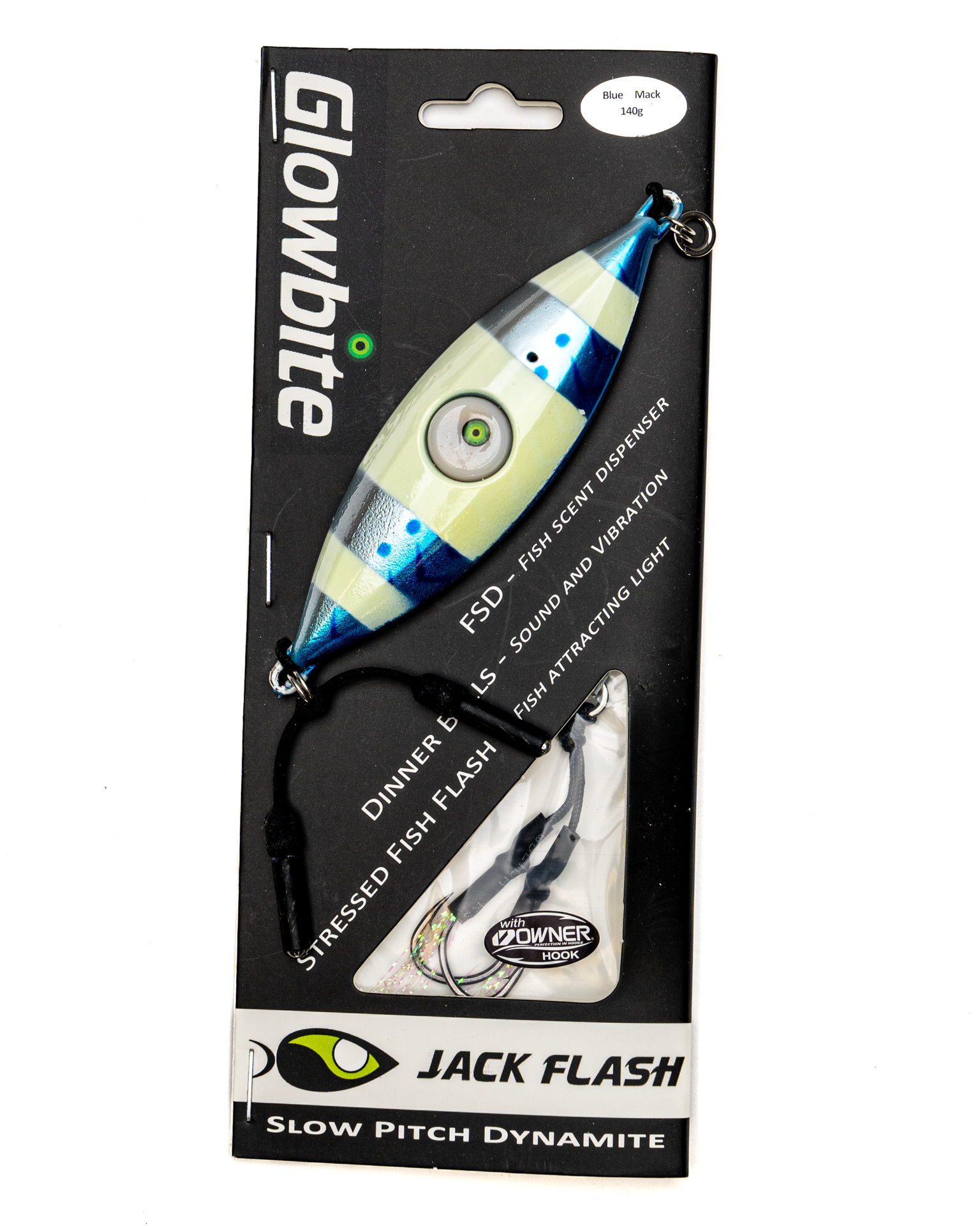 Glowbite Jack Flash – Blue Mack - 140g