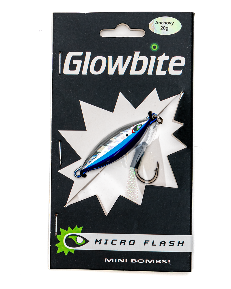 Glowbite Micro Flash Micro Jig – Anchovy