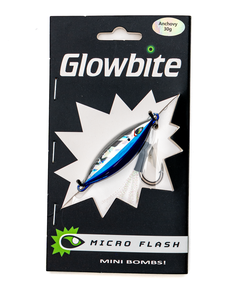 Glowbite Micro Flash Micro Jig – Anchovy