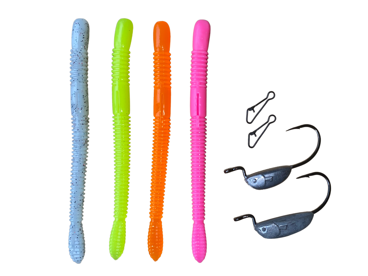 Glowbite SANDWORM soft bait lures